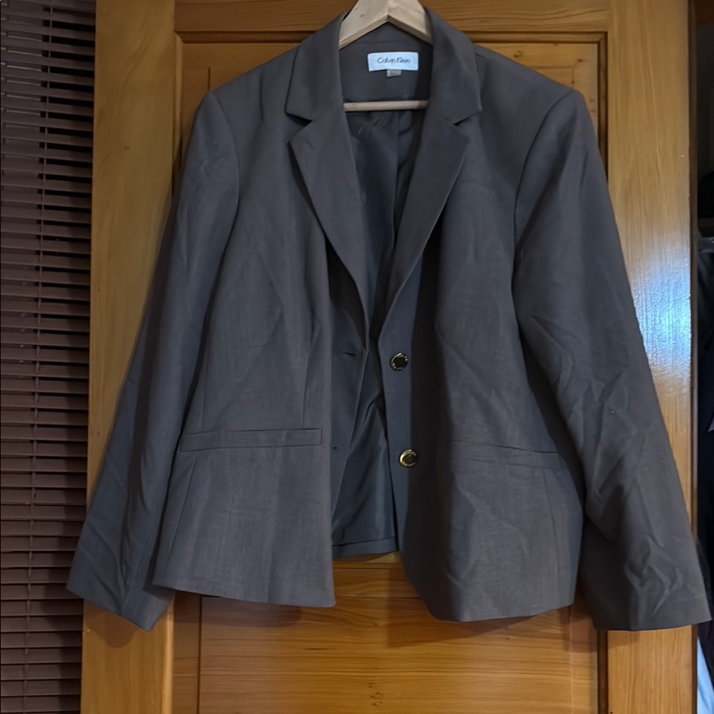 Calvin Klein Charcoal Blazer